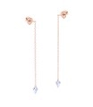 Dangling Chain Silver Earring STC-2223